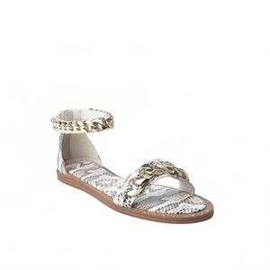 NEW CECELIA NEW YORK women's angela sandals in nude snake